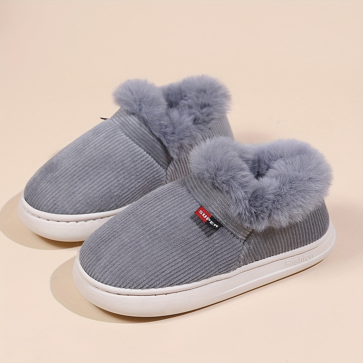 Liza Fluffy House Slippers - Warmth and Comfort for Women