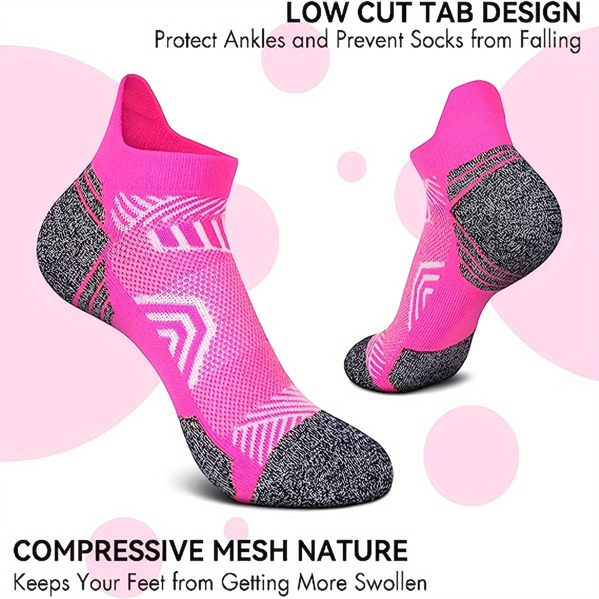 Ladies Compression Sports Socks – Breathable and Comfortable for Activities and Daily Use