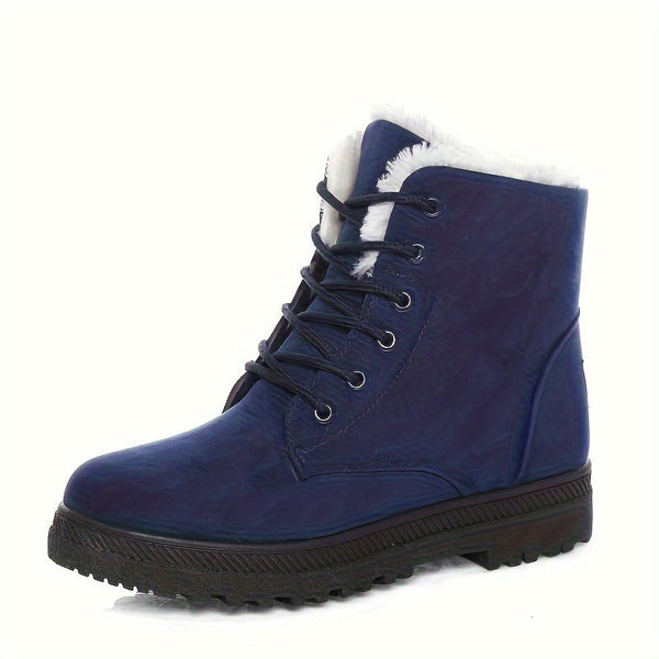 Ladies Stylish Winter Ankle Boots - Keep Your Feet Warm and Comfortable