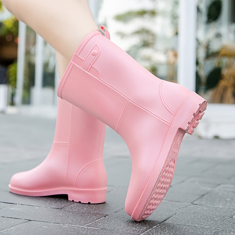 Lotte Women's Rain Boots - Simple and Waterproof for Outdoor Adventures