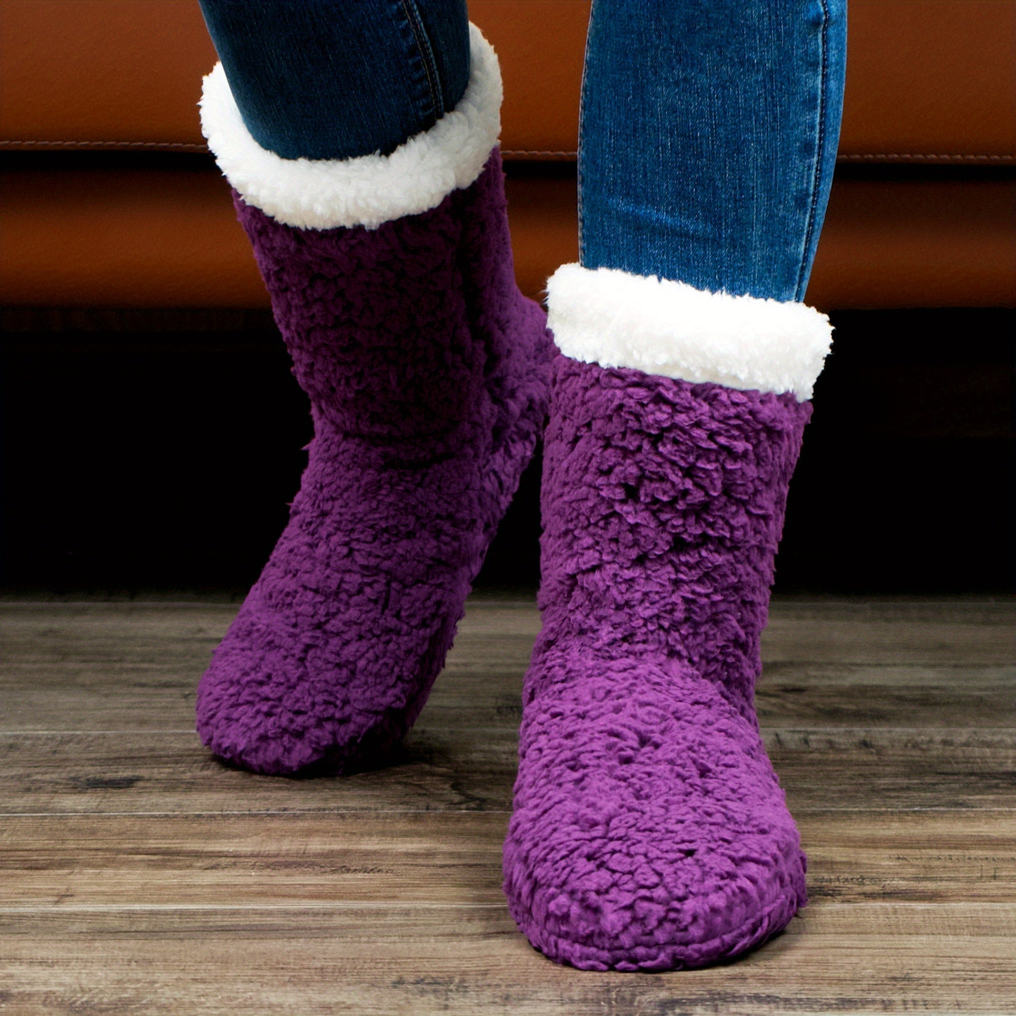Sophie Fuzzy Slippers - For Maximum Warmth and Comfort for Women