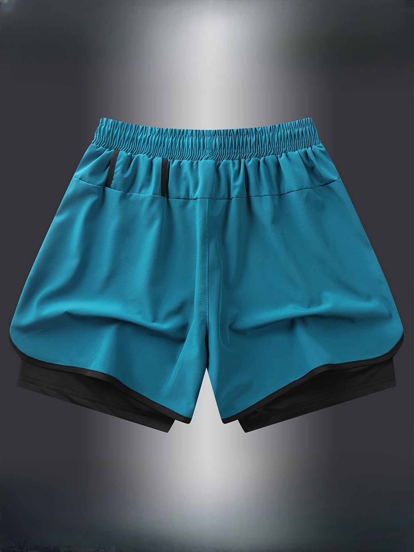 Geometric Sports Shorts for Women – Stylish and Breathable for Fitness and Running