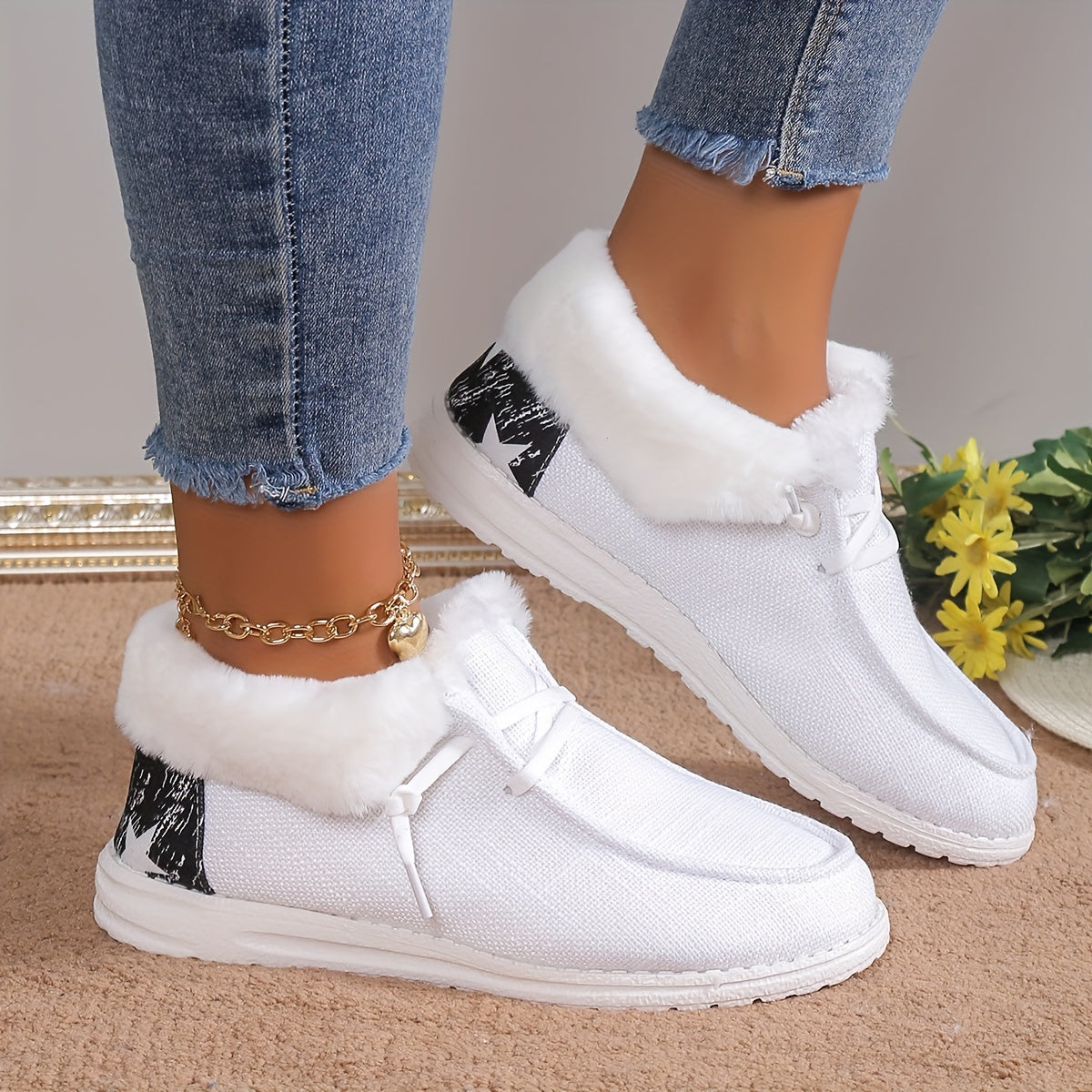 Lena Winter Sneakers for Women - Warm and Comfortable for Cold Days