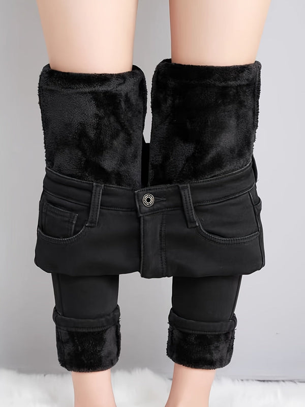 Lotte Warm Skinny Jeans - Comfortable and Stylish for Cold Days