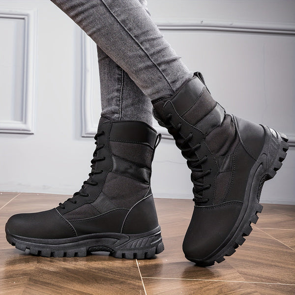 Women's Mid-Calf Hiking Boots – Non-Slip Trekking Shoes with Comfortable Lining