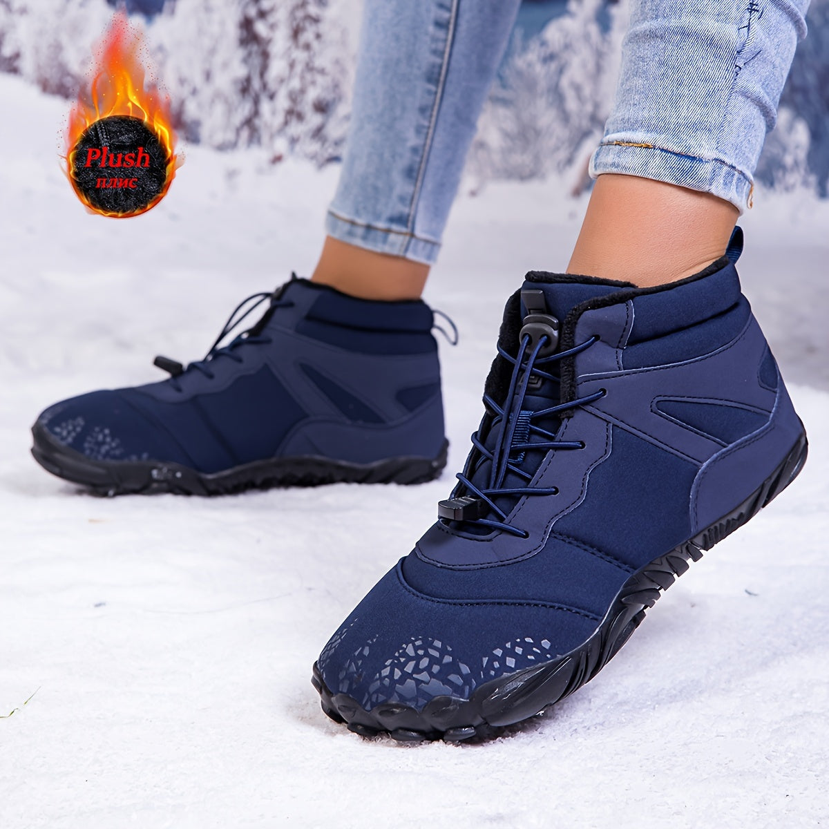 Mira Functional Women's Winter Boots - For Warmth and Stability in the Snow
