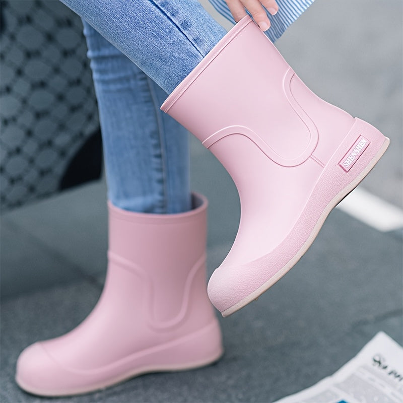 Fashionable Waterproof Rain Boots for Women – Perfect for Gardening and Outdoor Adventures
