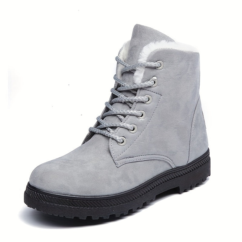Ladies Stylish Winter Ankle Boots - Keep Your Feet Warm and Comfortable