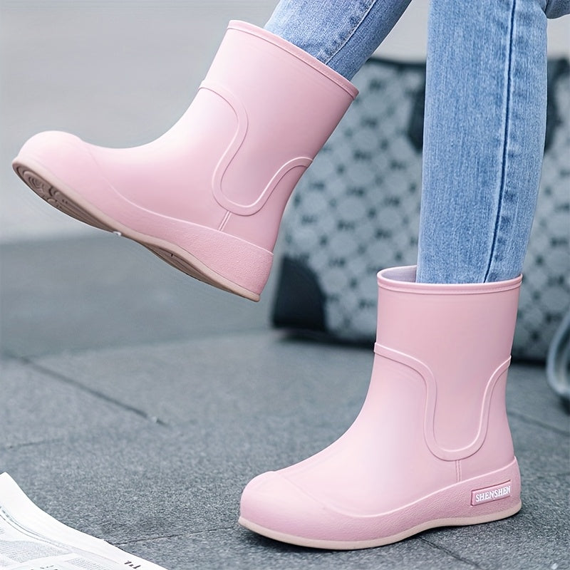 Fashionable Waterproof Rain Boots for Women – Perfect for Gardening and Outdoor Adventures