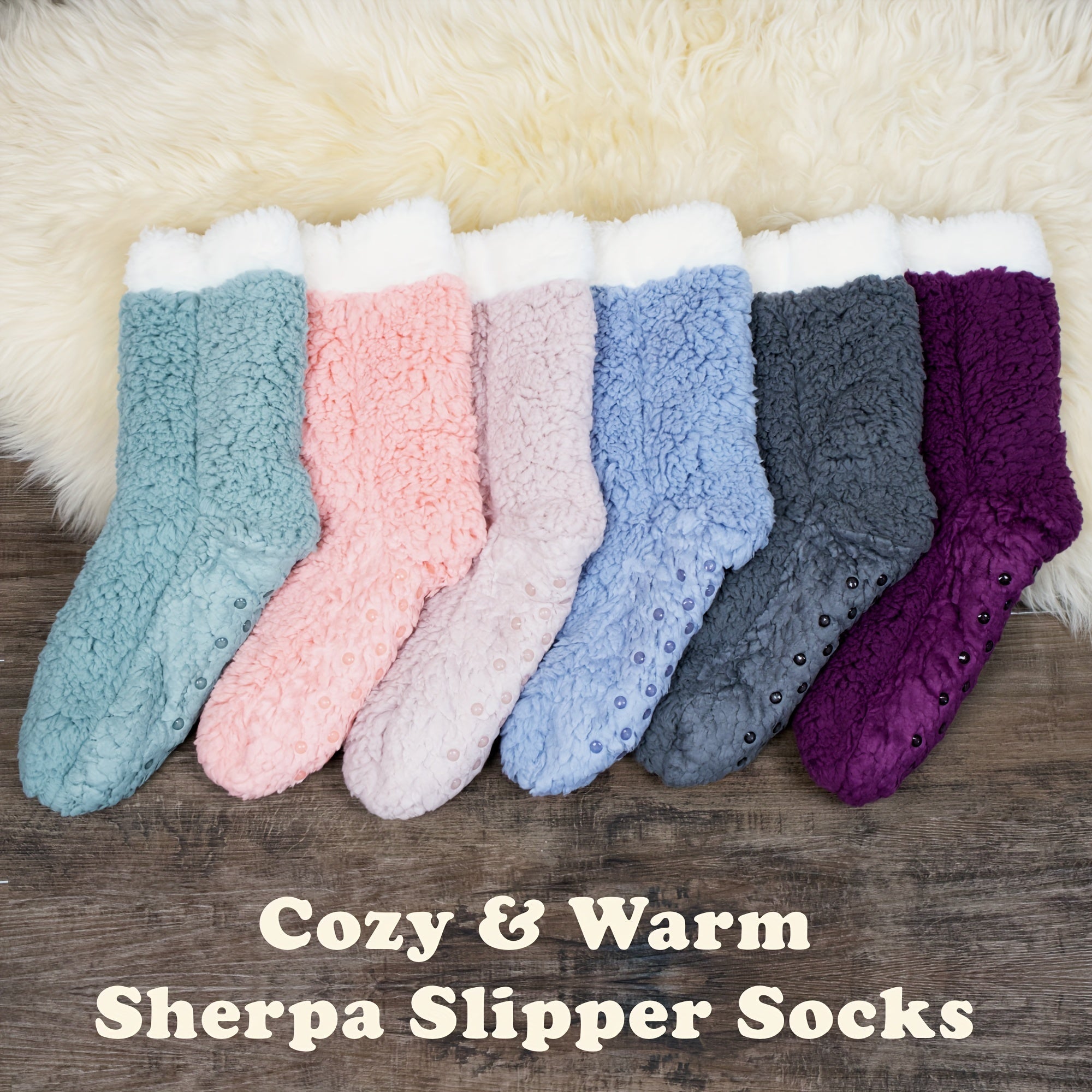 Sophie Fuzzy Slippers - For Maximum Warmth and Comfort for Women