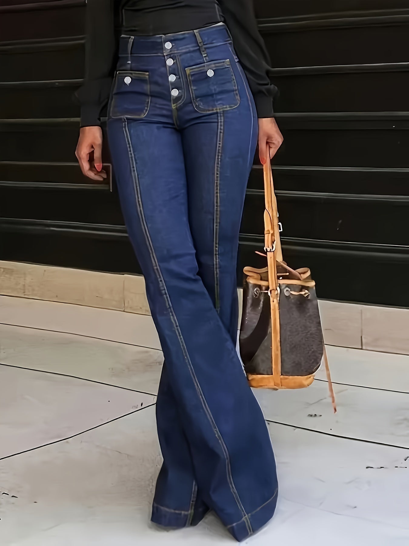 Isabelle Vintage Flared Jeans - High Waist for the Perfect Fit