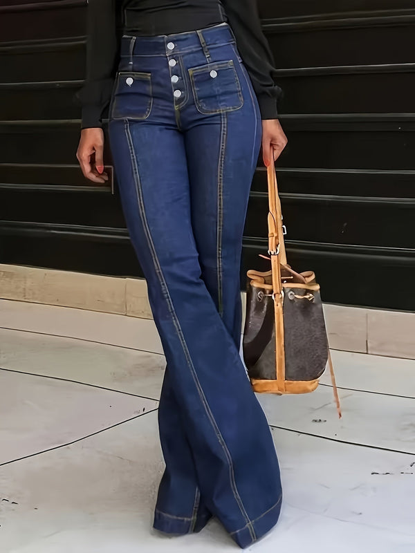 Isabelle Vintage Flared Jeans - High Waist for the Perfect Fit