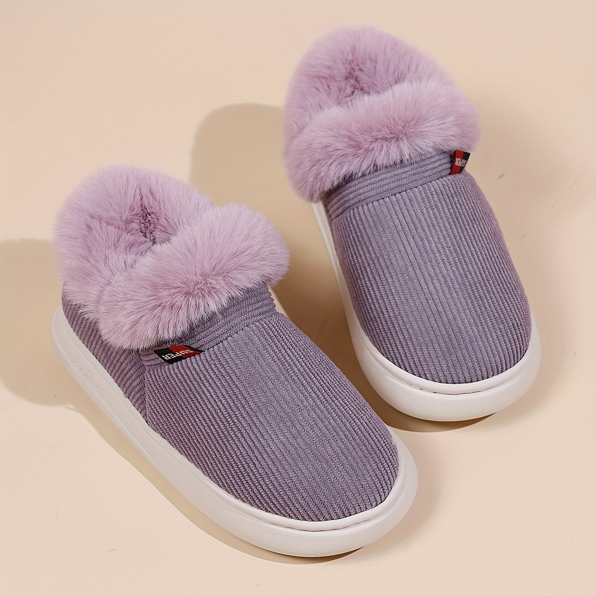 Liza Fluffy House Slippers - Warmth and Comfort for Women