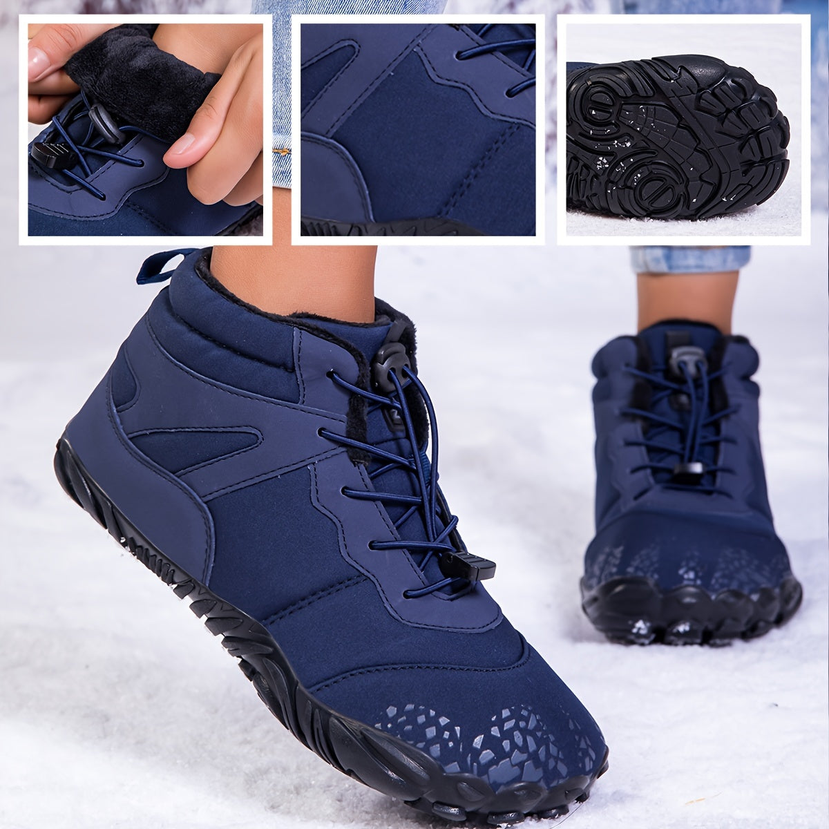 Mira Functional Women's Winter Boots - For Warmth and Stability in the Snow