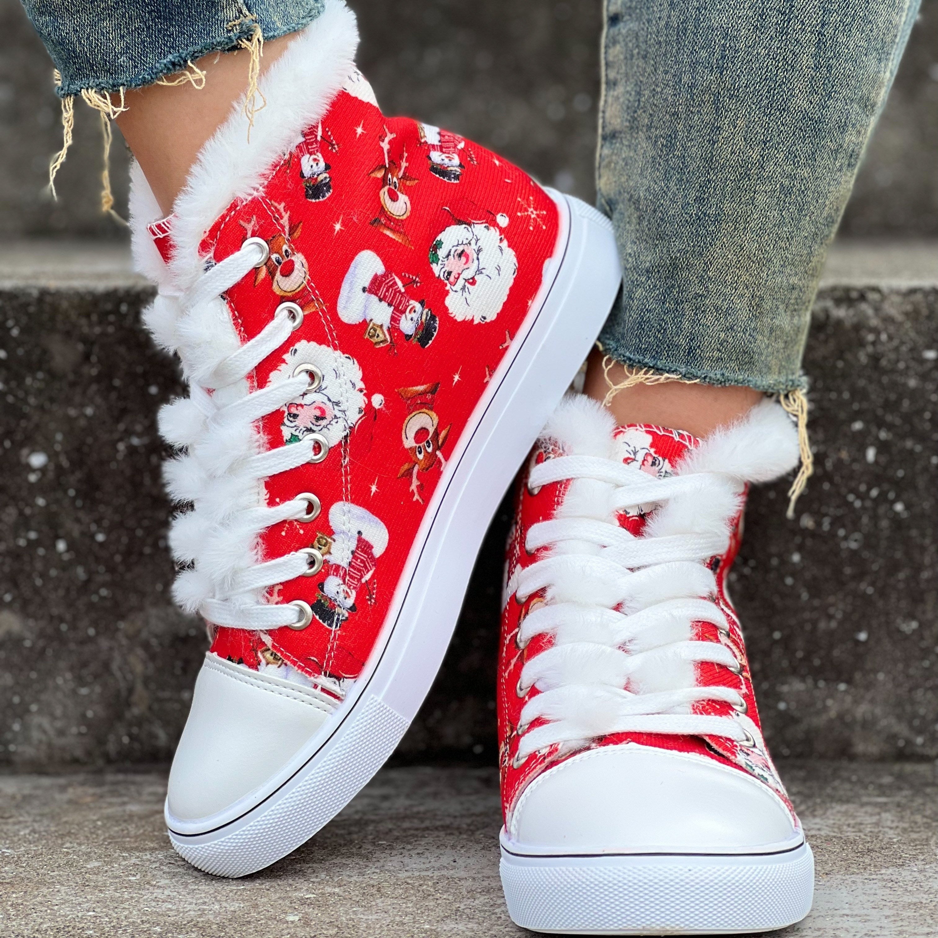 Sanne Christmas Sneakers - For a Cheerful Winter Look