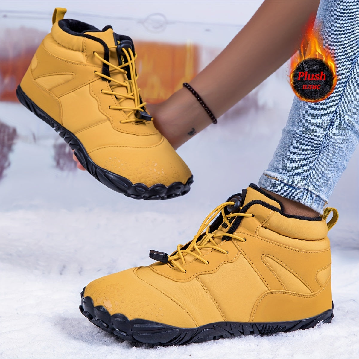 Mira Functional Women's Winter Boots - For Warmth and Stability in the Snow