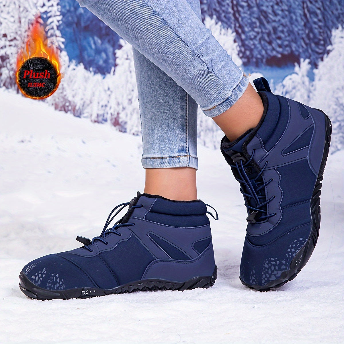 Mira Functional Women's Winter Boots - For Warmth and Stability in the Snow