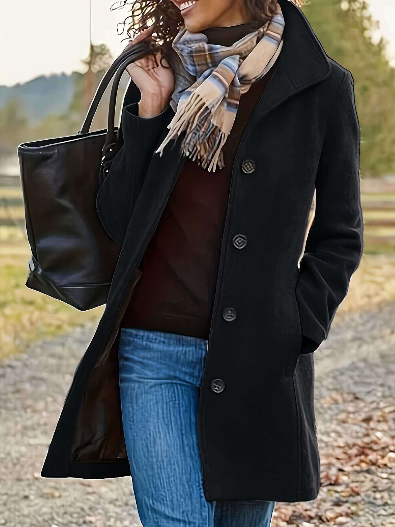 Elara Fleece Jacket - Elegant and Warm for Women in Autumn and Winter