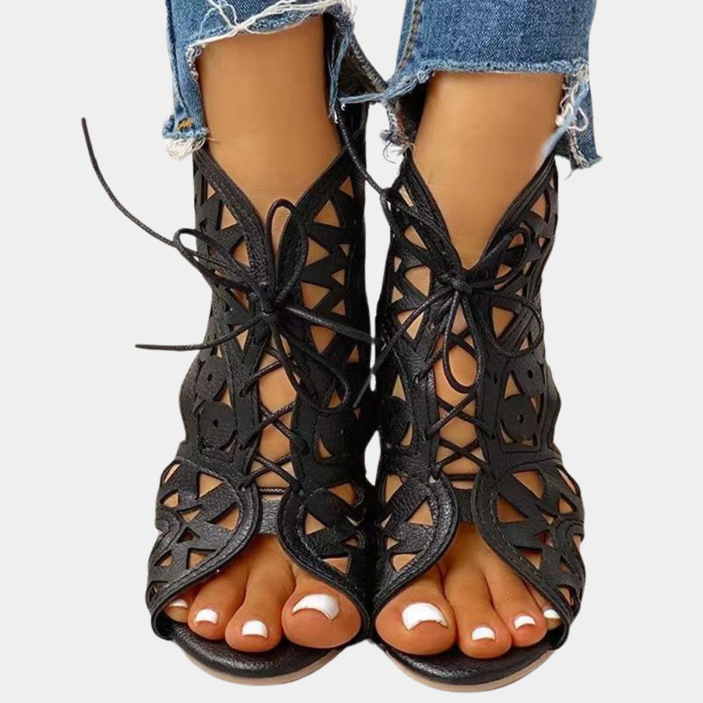 Luna Lace Sandals – Elegance and Comfort for Summer Days