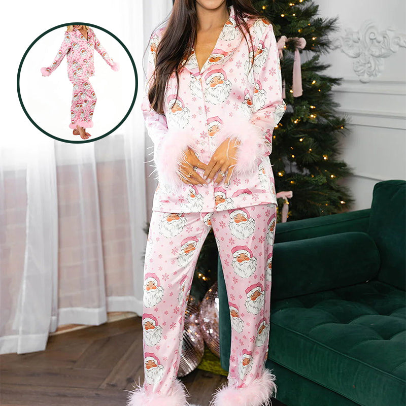 Festive Fluff Women's Pajamas – Christmas Style, Comfortable and Warm