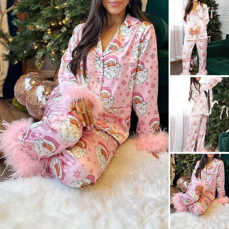 Festive Fluff Women's Pajamas – Christmas Style, Comfortable and Warm