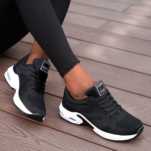 FlexiRun Sports Shoes for Women - Breathable and Shock-Absorbing