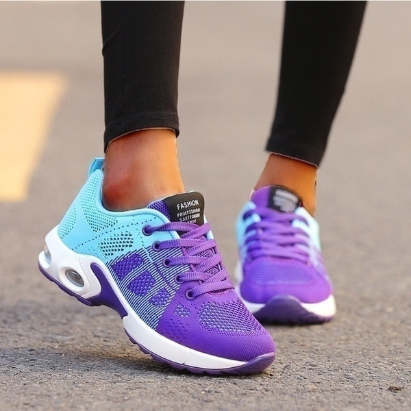 FlexiRun Sports Shoes for Women - Breathable and Shock-Absorbing