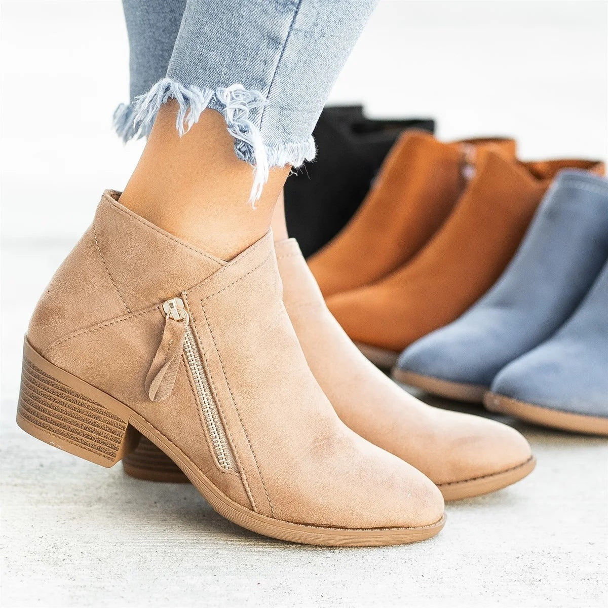 Orthopedic Women's Ankle Boots – Stylish and Comfortable for Every Day