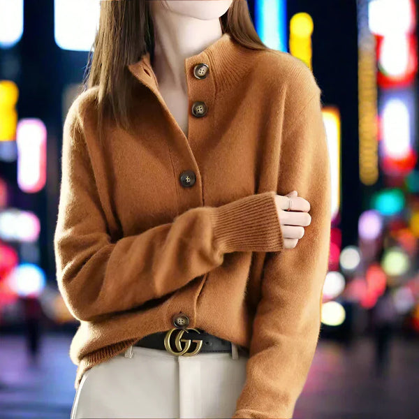 Jade Button Sweater for Women – For a Stylish and Comfortable Look