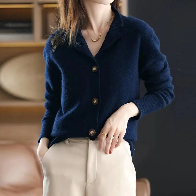 Jade Button Sweater for Women – For a Stylish and Comfortable Look