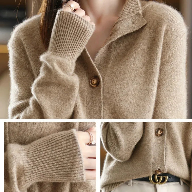 Jade Button Sweater for Women – For a Stylish and Comfortable Look