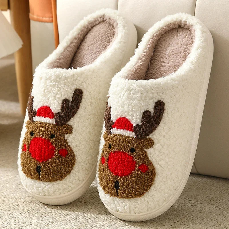 Reindeer Cozy Slippers – For Warm Feet and a Festive Atmosphere