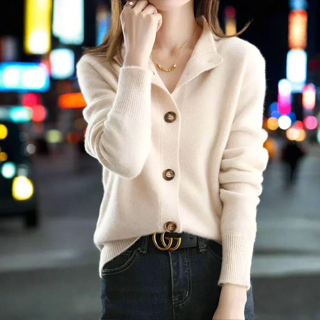 Jade Button Sweater for Women – For a Stylish and Comfortable Look