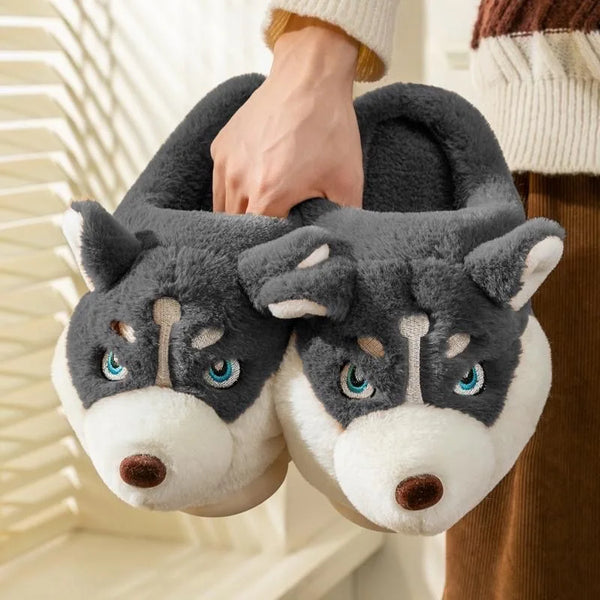 Husky Slipper - For Warmth and Cheer at Home