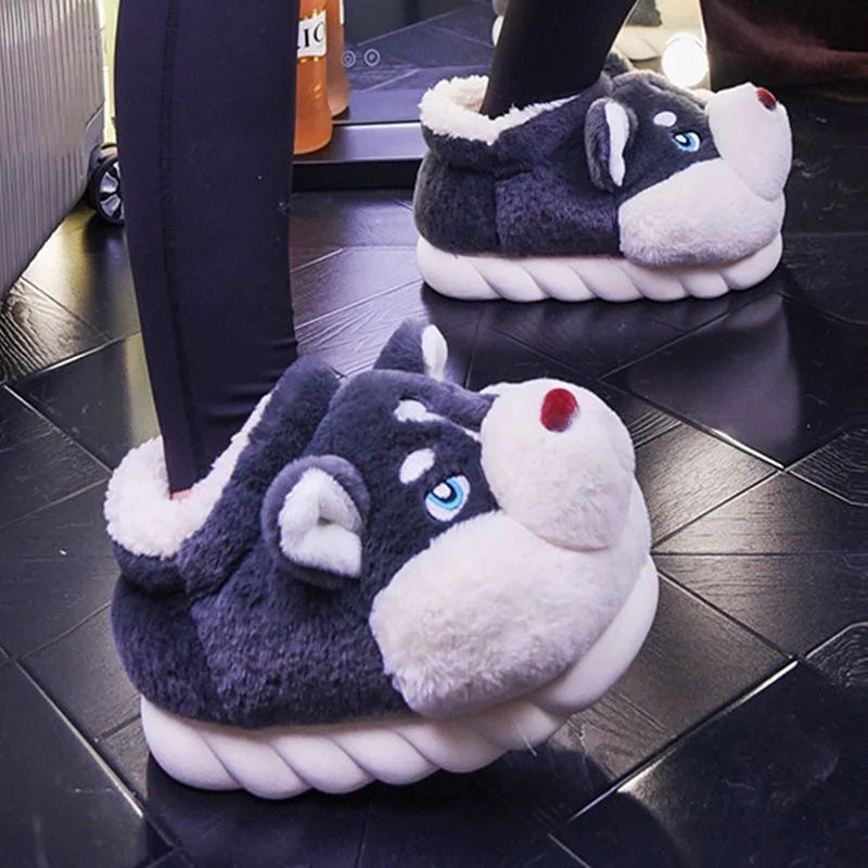 Husky Slipper - For Warmth and Cheer at Home