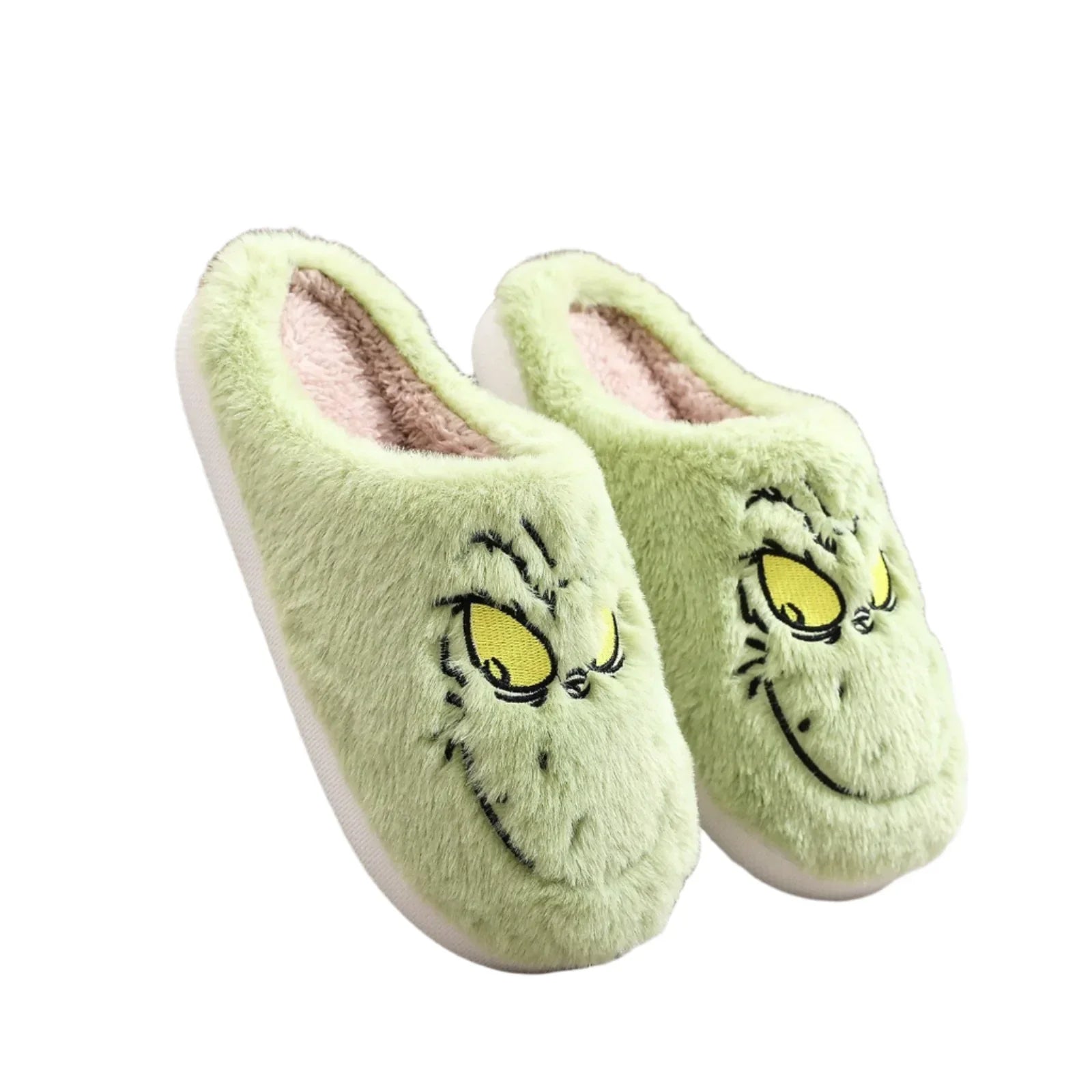Grinch Cozy Slippers - For Warmth and Fun