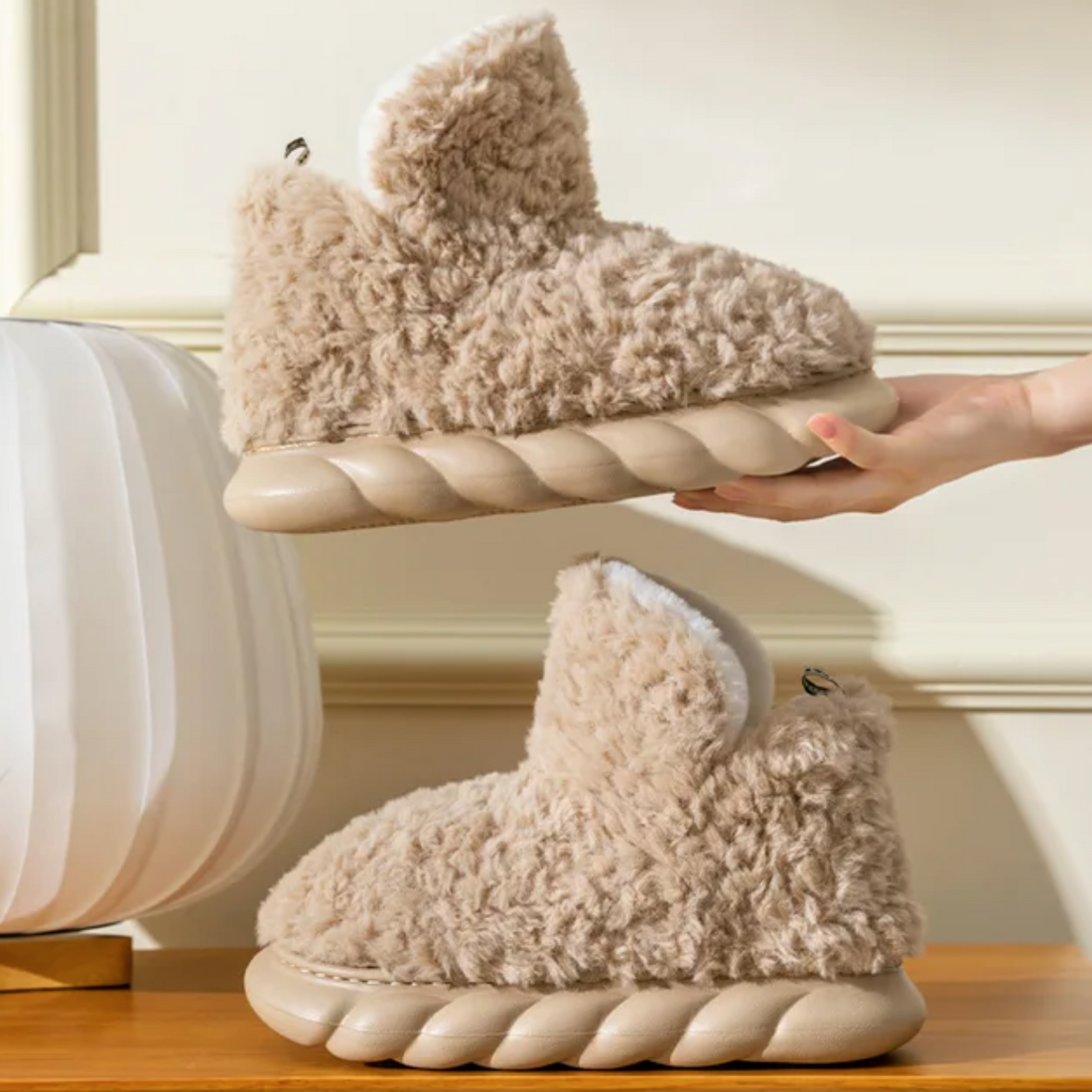 Soft Slippers – For Warm Feet