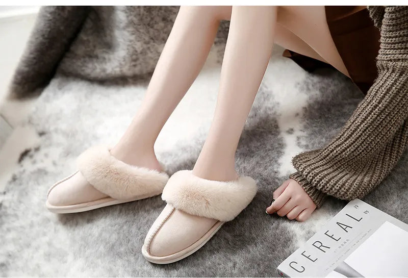 Heavenly Comfort Slippers - Warmth and Style