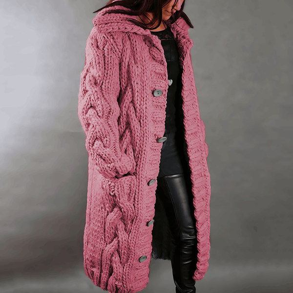 Cozy Knitted Jacket - Perfect for Cold Days