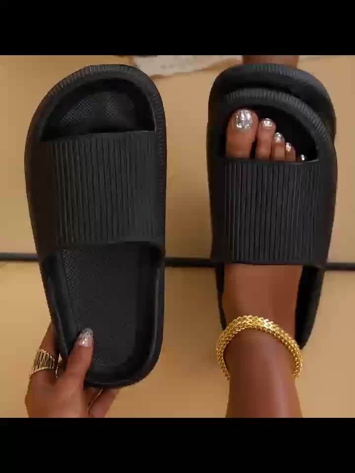 RelaxFit Thick Sole Slippers – Comfortable and Safe