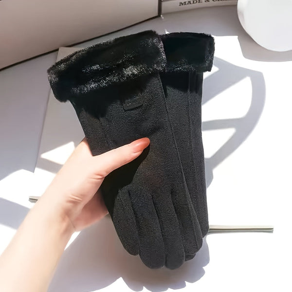 Daisy's Cozy Winter Gloves - Warmth and Functionality