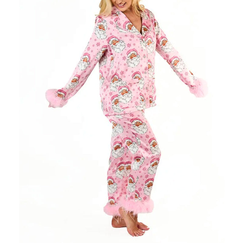 Festive Fluff Women's Pajamas – Christmas Style, Comfortable and Warm