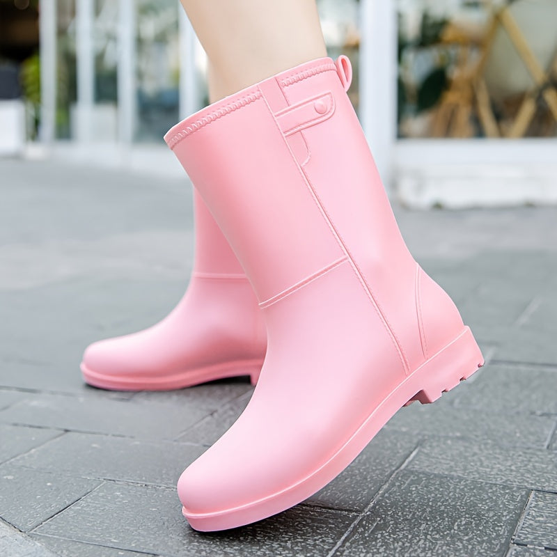 Lotte Women's Rain Boots - Simple and Waterproof for Outdoor Adventures