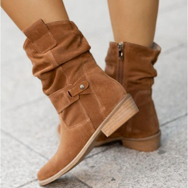 Sienna Suede Ankle Boots for Women - For an Elegant and Comfortable Look