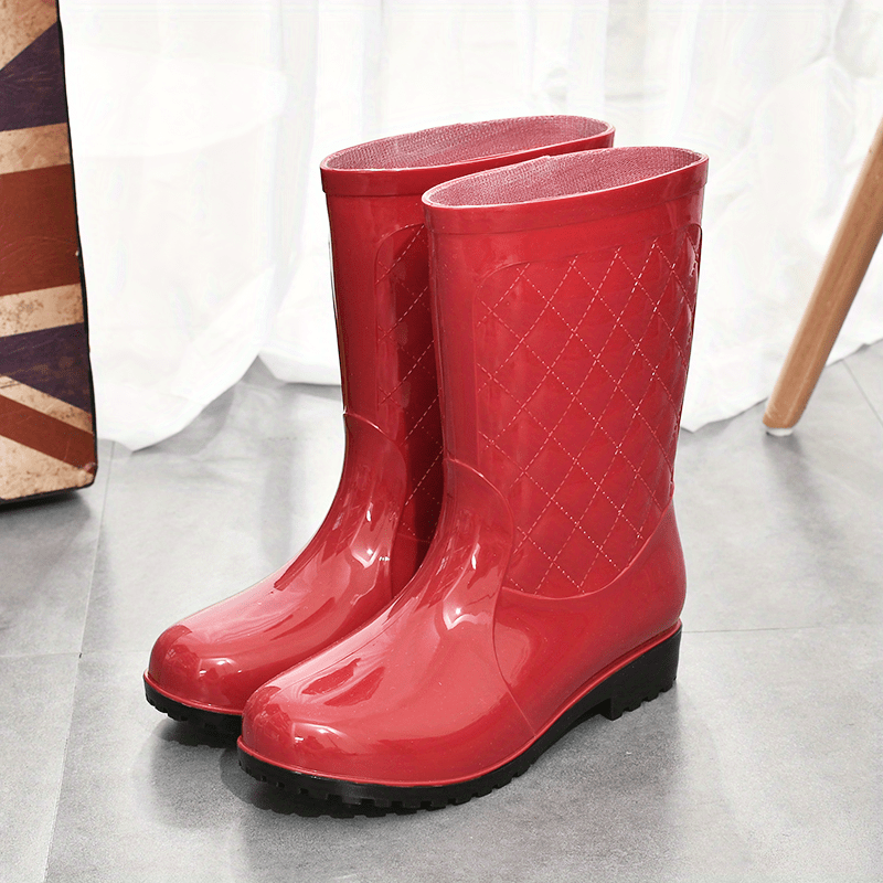 Scarlet Ladies Rain Boots - Stylish Waterproof Protection