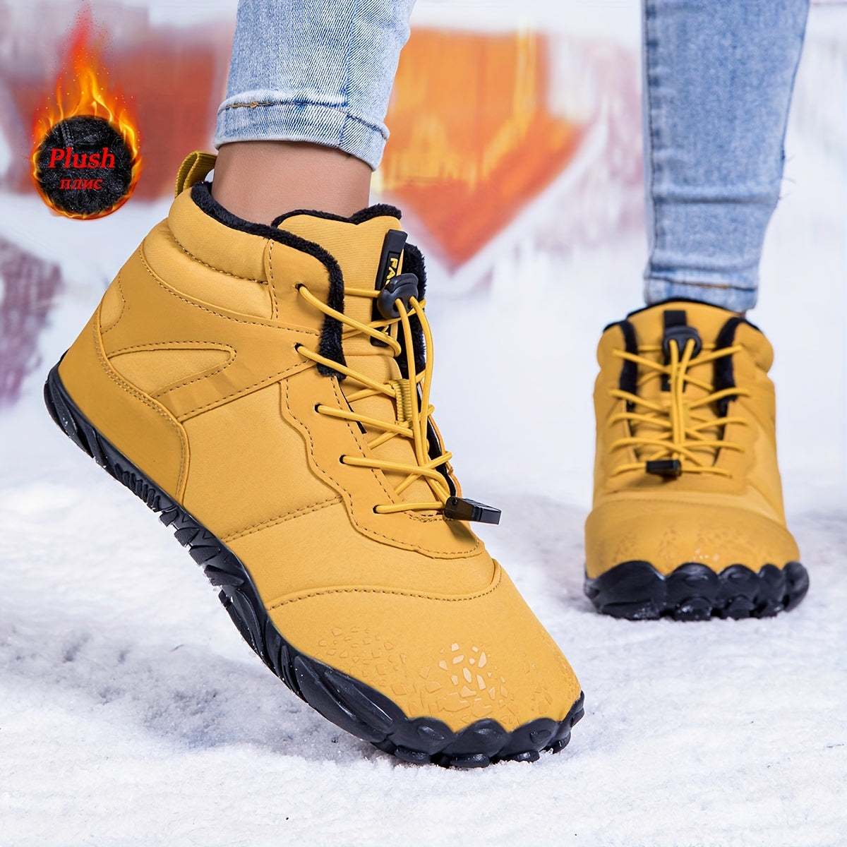 Mira Functional Women's Winter Boots - For Warmth and Stability in the Snow