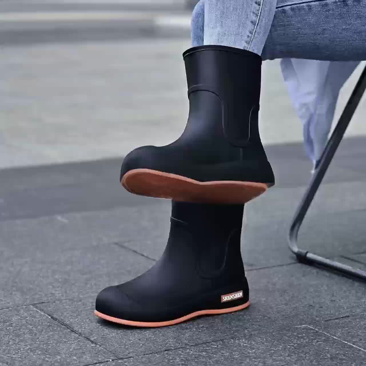 Fashionable Waterproof Rain Boots for Women – Perfect for Gardening and Outdoor Adventures