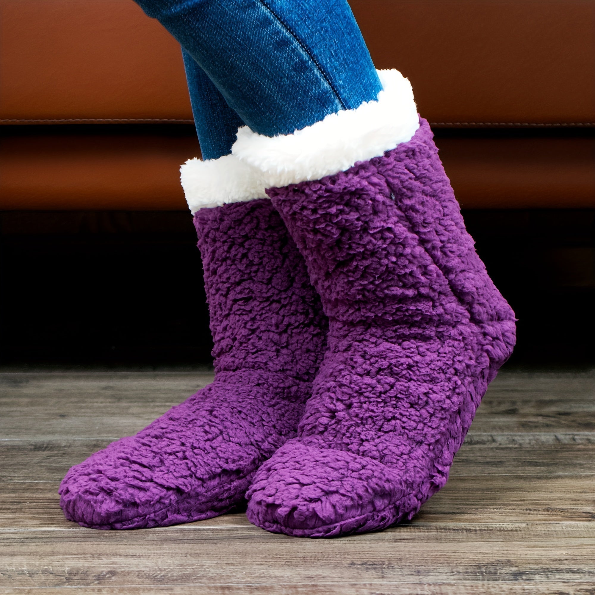 Sophie Fuzzy Slippers - For Maximum Warmth and Comfort for Women