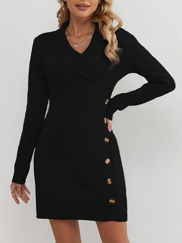 Chloe Sweater Dress - Elegant and Comfortable for Fall and Winter