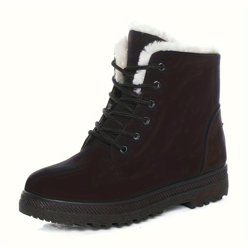 Ladies Stylish Winter Ankle Boots - Keep Your Feet Warm and Comfortable